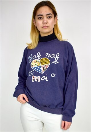 VINTAGE 90'S NAF NAF SWEATSHIRT