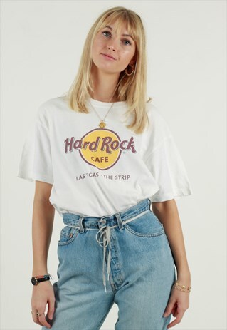 VINTAGE HARD ROCK CAFE TSHIRT LAS VEGAS - THE STRIP