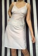 VINTAGE 80S WHITE LACE SLIP NIGHTIE, ST MICHAEL, UK10 