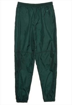 Beyond Retro Vintage Dark Green Nike Track Pants - W30