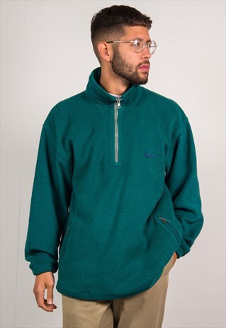 VINTAGE NIKE 1/4 ZIP FLEECE