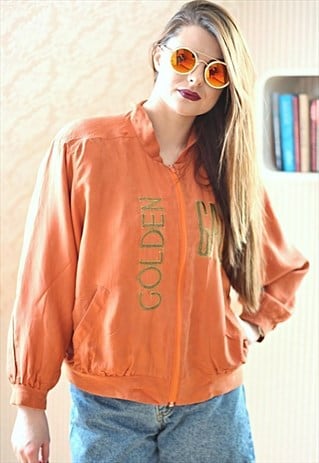 VINTAGE ORANGE JACKET