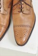 VINTAGE 00S REAL LEATHER LOTTUSSE OXFORD SHOES
