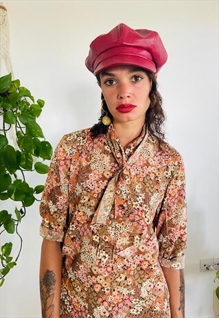 DITSY 70S FLORAL PRINTED SHIRT