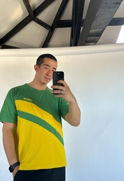 Yellow y2ks Adidas T-Shirt