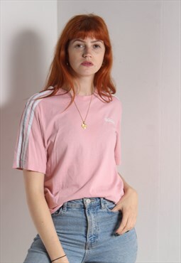 Vintage Adidas Small Logo T-Shirt Pink