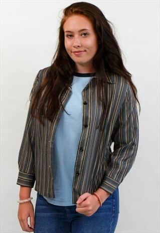 VINTAGE ABSTRACT PATTERN SHIRT