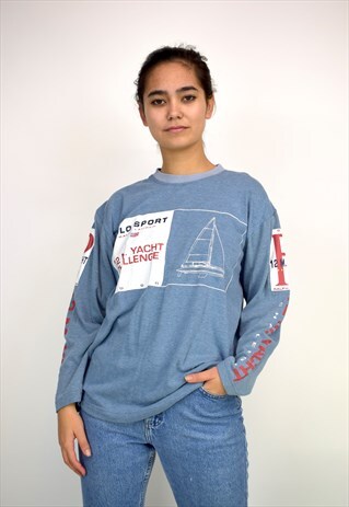 VINTAGE 90'S POLO SPORT LONG SLEEVE T-SHIRT
