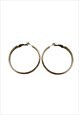 GOLD CLASSIC HOOP EARRINGS