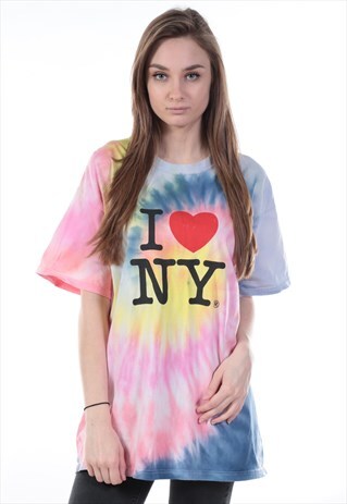 VINTAGE NY TIE DYE T-SHIRT