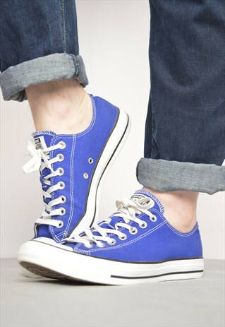 VINTAGE 90S CONVERSE BLUE OX SHOES TRAINERS RETRO GRUNGE