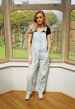 VINTAGE DENIM DUNGAREES