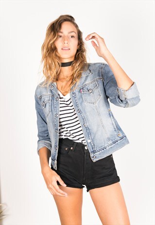 VINTAGE 80S LEVI'S DENIM JACKET / R173