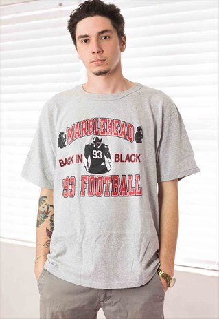 VINTAGE CHAMPION T-SHIRT LOGO 90S XL 10.5