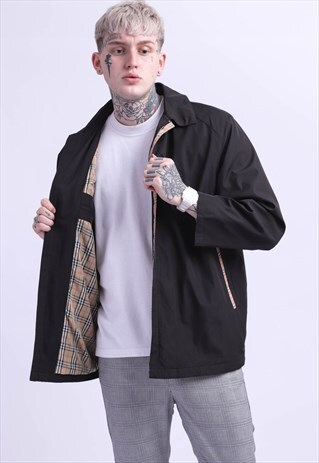 VINTAGE BURBERRY HARRINGTON JACKET