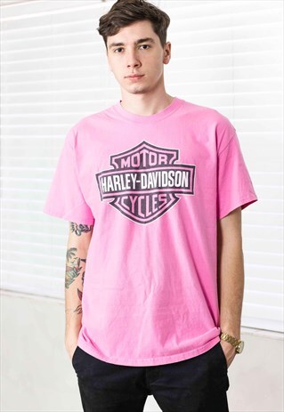 VINTAGE HARLEY-DAVIDSON T-SHIRT LOGO 90S XL 9.5