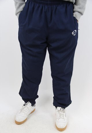 VINTAGE NIKE NAVY TRACKSUIT BOTTOMS