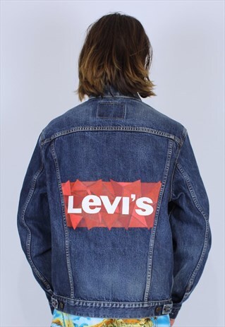 CUSTOM REWORKED LEVIS JEANS JACKET
