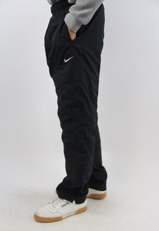 VINTAGE NIKE BLACK TRACKSUIT BOTTOMS