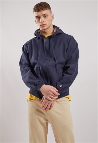 VINTAGE CHAMPION ZIP-UP HOODIE