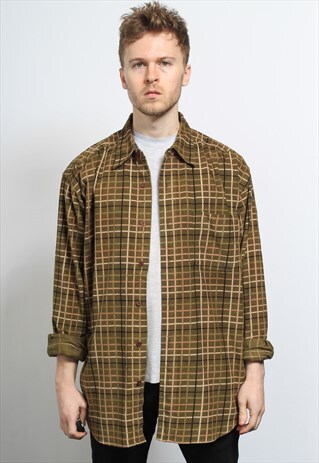 VINTAGE CORDUROY CORD SHIRT