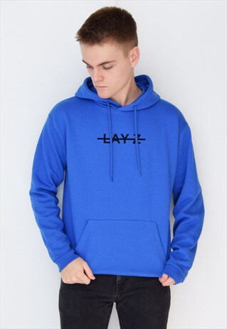 BLUE LAY-Z HOODIE