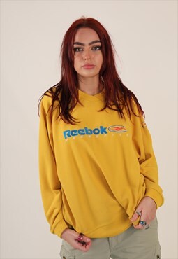 Vintage 90s Reebok spell out sweatshirt 