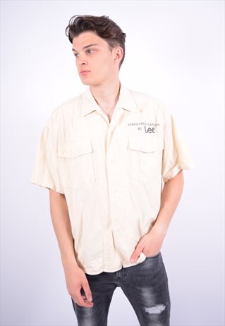 VINTAGE LEE SHIRT BEIGE