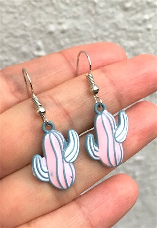 CUTE CACTUS EARRING