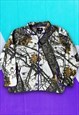 Vintage Mossy Oak Woodland Print Fleece