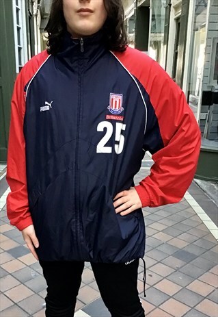 STOKE CITY PUMA 90S TO Y2K TRACK STYLE JACKET