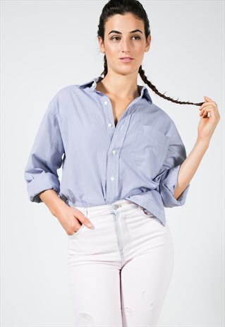 VINTAGE 80S CLASSIC POLO RALPH LAUREN SHIRT / S4482