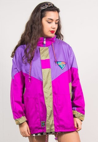 VINTAGE CAGOULE WINDBREAKER JACKET FESTIVAL