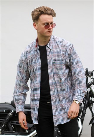 TOMMY HILFIGER USA SCOTCH MADRAS CHECK SHIRT