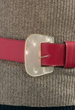Vintage 70's Pink Belt