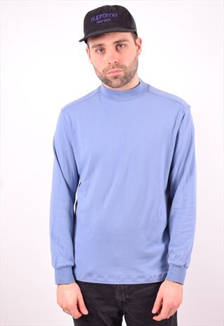 FILA MENS VINTAGE TOP LONG SLEEVE MEDIUM PURPLE 90'S