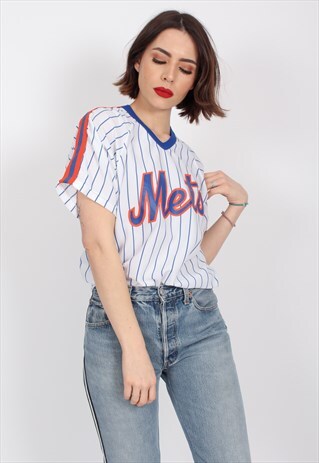 VINTAGE METS BASEBALL JERSEY ASM2297
