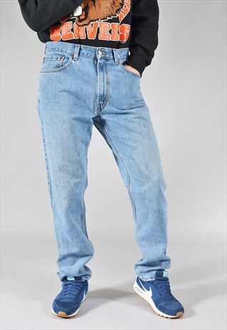 VINTAGE LEVI'S MID BLUE 512 SLIM FIT JEANS