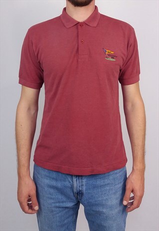HUGO BOSS VINTAGE 80'S GOLF POLO SHIRT / T-SHIRT