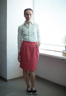 Vintage 80's Pink Mini Skirt