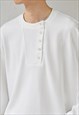 MEN'S SOLID BUTTON T-SHIRT A VOL.1