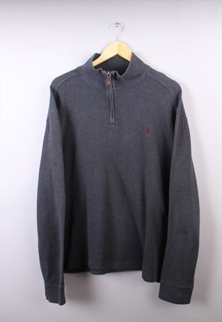 mens grey ralph lauren jumper