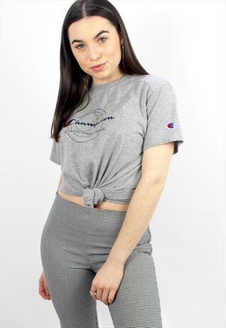 90'S RETRO GREY SPEL-OUT T-SHIRT