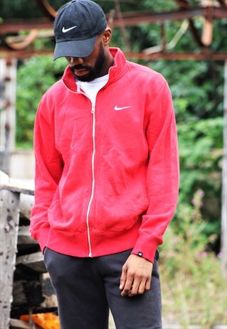 RETRO / EARLY 90'S / NIKE / RED JUMPER