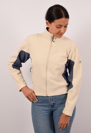 VINTAGE HELLY HANSEN FLEECE JACKET OFF WHITE