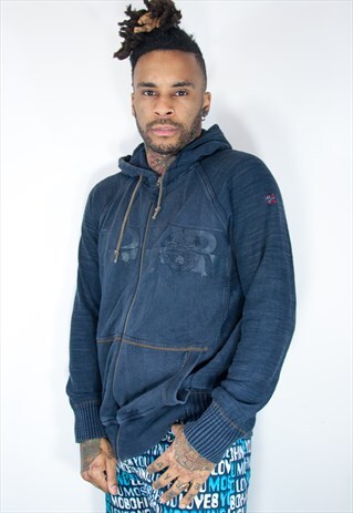 NAPAPIJRI VINTAGE EMBROIDED HOODIE