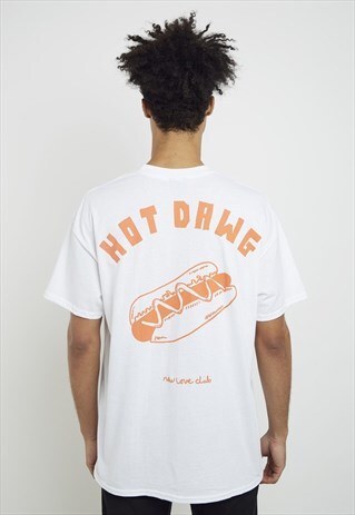 HOT DAWG WHITE TEE