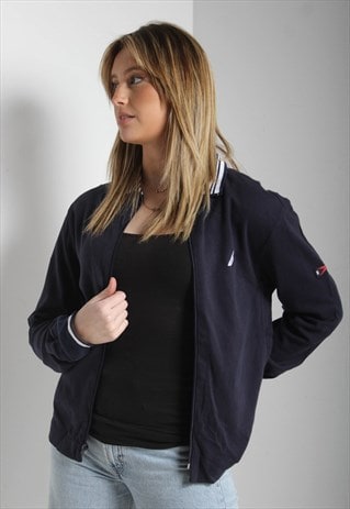 VINTAGE NAUTICA FULL ZIP SWEATSHIRT BLUE