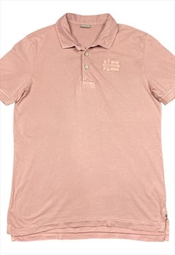 Napapijri Vintage Men's Pale Pink Polo Shirt