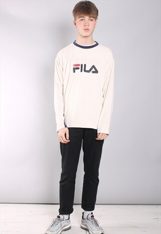 VINTAGE FILA LONG SLEEVE T-SHIRT